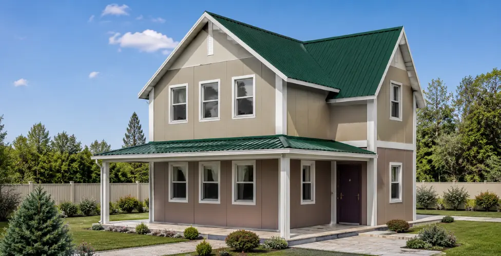 Prefabrik ev dış görünüm