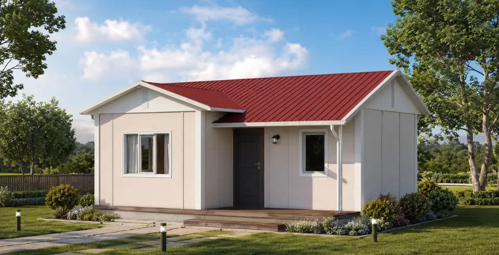 40 m² Tek Katlı Prefabrik Konut