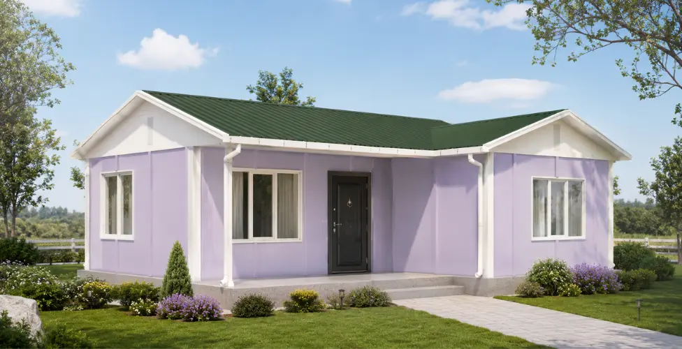 49 m² Tek Katlı Prefabrik Konut