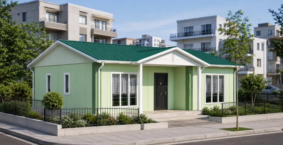74 m² Tek Katlı Prefabrik Konut